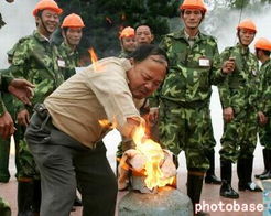 福州市民广场学灭火